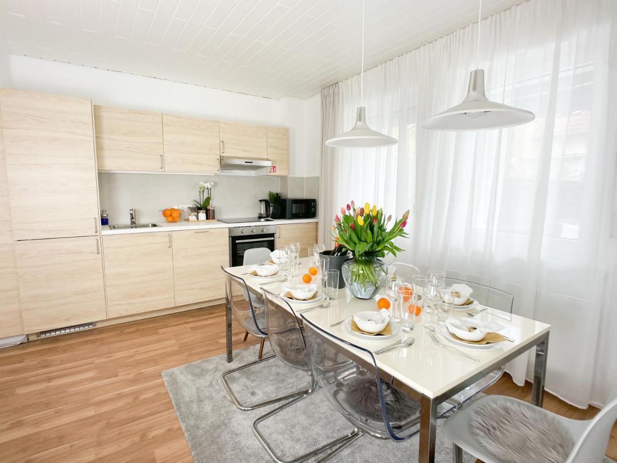 M-Style 01 Apartment Mit Terrasse Und Gasgrill, 24H Self-Check-In, Free Parking, Netflix ニュルンベルク エクステリア 写真